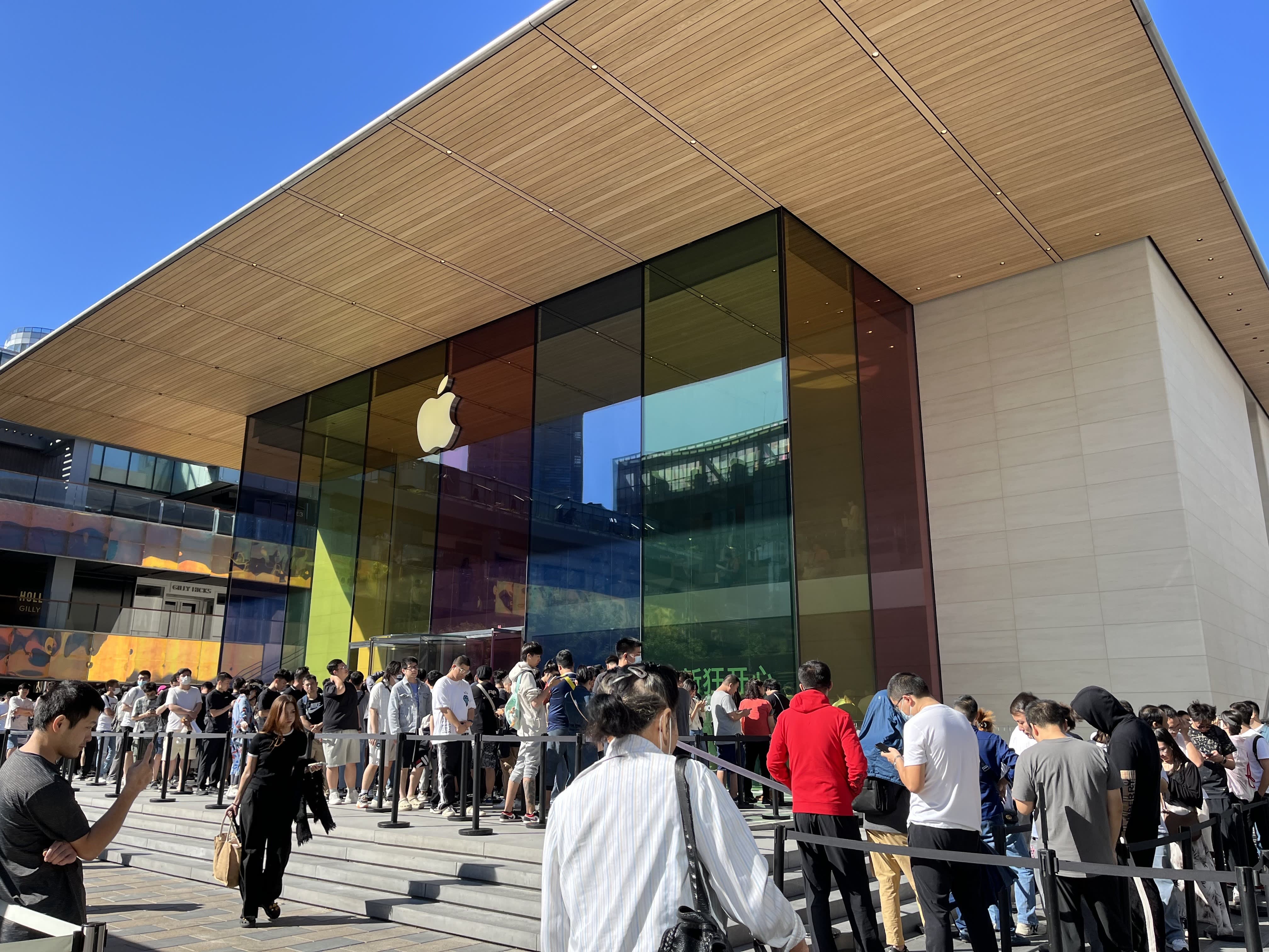 Apple's iPhone 15 launches in China with people flocking to stores