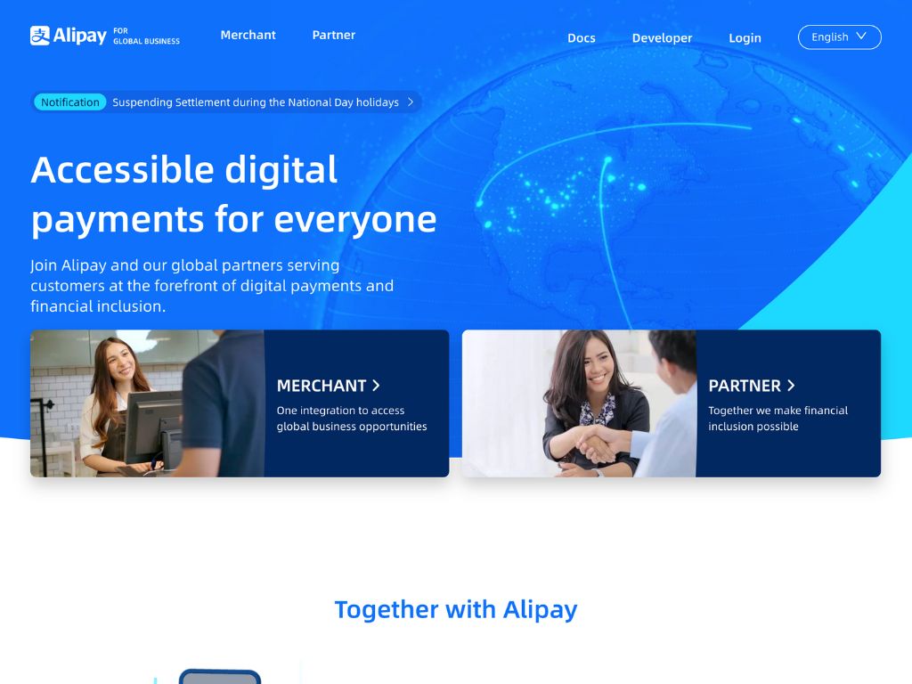 Registering an Alipay account