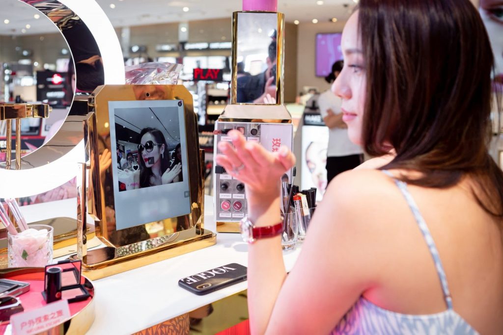 Beauty products and the AI technology