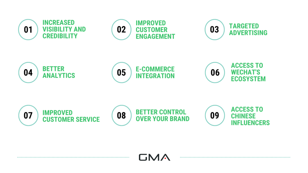 WeChat Official Account: benefits of having a verified wechat official account